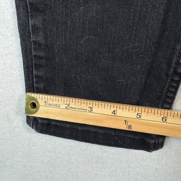 Levis Jeans Mens 30 Black 511 Slim Straight Mid Rise Stretch - Picture 10 of 12